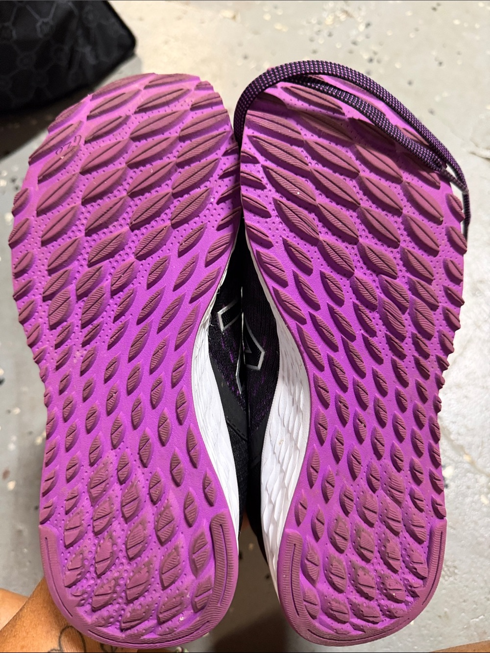 New Balance Women's Athletic Shoes in Purple and Black - Picture 5 of 5